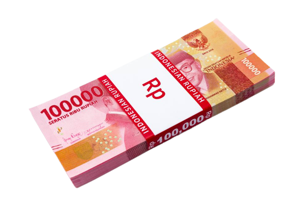 Indonesian Rupiah 100K Note Circulated